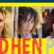 Image - the speakers and Red Hen Press logo